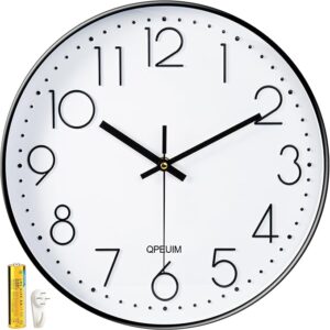 Wall Clock 12 Inch Wall Clocks Non-Ticking