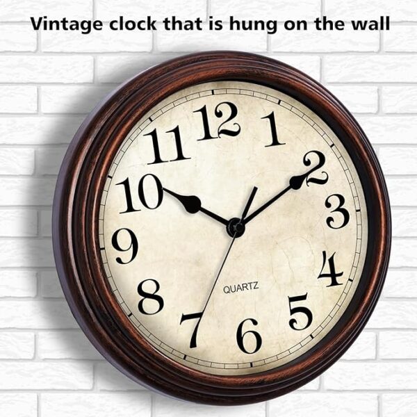 Wall Clock, Brown Wall Clocks - Image 2